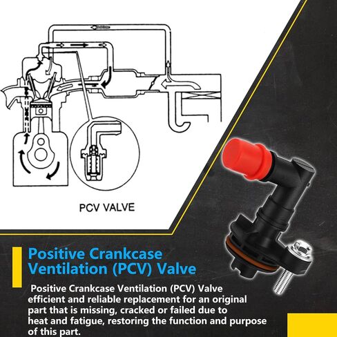 12685407 PCV Valve for Encore 1.4L for Chevrolet Volt Cruze Equinox Malibu Trax for GMC Terrain 1.5L 2016-2024,Positive Crankcase Ventilation Valve Replaces 12685407 12665645 10252910 in Saudi Arabia