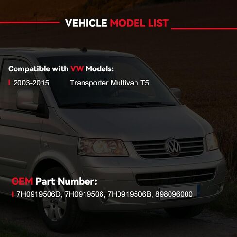 وحدة تحكم مروحة التبريد في المحرك الجديدة 1PC متوافقة مع 03-15 VW Transporter Multivan T5 in Saudi Arabia