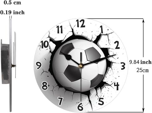 بطارية خشبية عباد الشمس على مدار الساعة تعمل بطارية على مدار الساعة 10 في ساعات الحائط المستديرة in Kuwait
