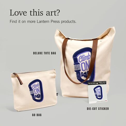 Lantern Press Outdoor More ، تسلق ، حقيبة سحاب قطنية 100 ٪ ، ملحق السفر ، GO BAG in Saudi Arabia
