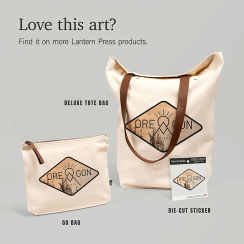 Lantern Press Joseph, Oregon, Geometric Opacity, 100% Cotton Zipper Pouch, Travel Accessory, Go Bag in Saudi Arabia
