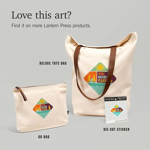 Game for Adventure Series, More Nature Please, 100% Cotton Zipper Pouch, Travel Accessory, Go Bag in Saudi Arabia