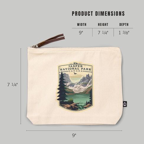 Lantern Press Canada ، Jasper National Park ، Lake ، Lithograph in Saudi Arabia