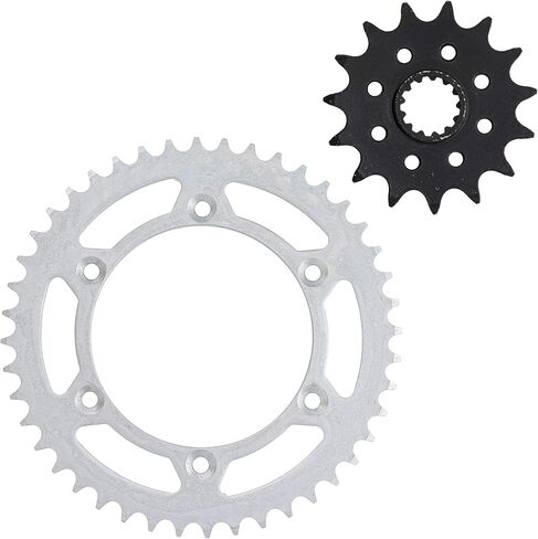 NICHE Front 428 Pitch 15T Rear 520 44T Drive Sprocket Kit for Suzuki DRZ400S DR350 DRZ400SM DR350SE Kawasaki KLX400SR in Saudi Arabia