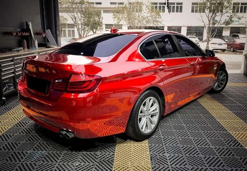 Super Gloss Metallic Soul Red Automotive Vinyl Wrap Car Care Bubble Free Air Free 12 "X60" (1FTX5FT) in Saudi Arabia
