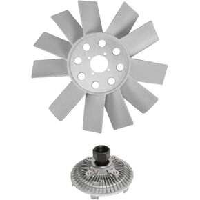 Fan Clutch Kit includes Radiator Fan Blade GM3112109 Compatible For GMC Sonoma 96-00 GMC Jimmy For Chevrolet Blazer 96-99 Direct Replacement Replaces OE Number 15976889 in Kuwait
