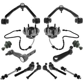 Front Control Arm Ball Joint Tie Rod Hub Bearing Suspension Steering Kit Set 16P 16 Piece for Ford for F150 2000-2003 & Heritage 2004 in Saudi Arabia