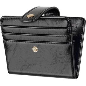 محافظ صغيرة للنساء ضئيل ضئيل للحصول على حامل بطاقة الائتمان Bifold للجيب أو المحفظة ، الكريمة in Kuwait