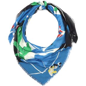 kate spade new york Women's Springtime Bloom Modal Square Scarf, Stylish & Lightweight Fashion Accessory in Kuwait