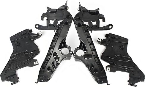 Headlight Bracket Mount Support Plate Retainer Set of 4 Fit for Audi A4 S4 B8 2009-2012 Sedan Wagon Replacement Parts Accessories 8K0805607A 8K0805608A in Saudi Arabia