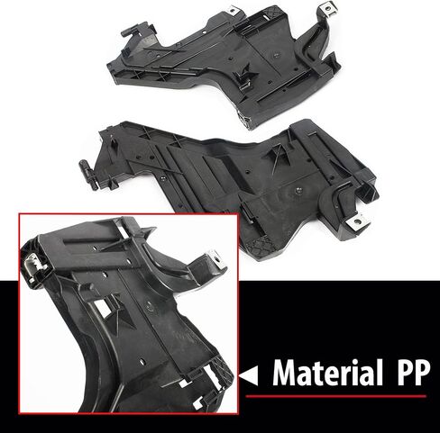 Headlight Bracket Mount Support Plate Retainer Set of 4 Fit for Audi A4 S4 B8 2009-2012 Sedan Wagon Replacement Parts Accessories 8K0805607A 8K0805608A in Saudi Arabia