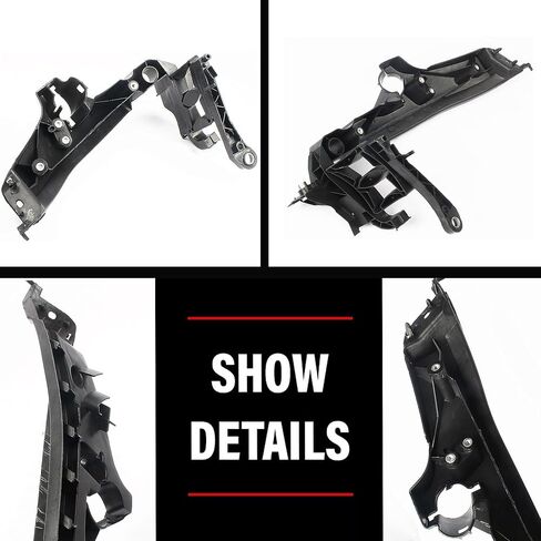 Headlight Bracket Mount Support Plate Retainer Set of 4 Fit for Audi A4 S4 B8 2009-2012 Sedan Wagon Replacement Parts Accessories 8K0805607A 8K0805608A in Saudi Arabia