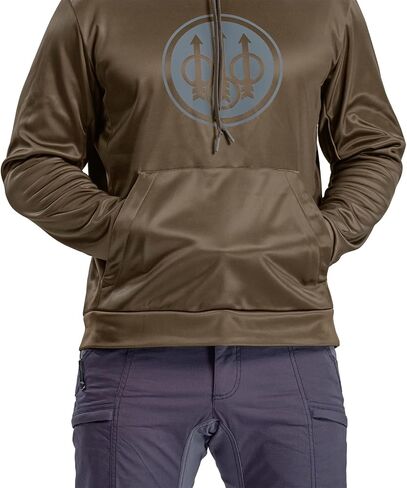 Beretta Men's Arrow Flex Hoodie - Wind-Resistant Regular Fit Hoody for Hunting, Competition Shooting or Active Lifestyle in Saudi Arabia
