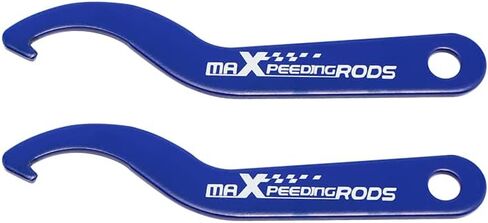 MaxPeedingrods ملفات ل Honda Civic 2001-2005 DX/EX/GX/HX/LX/SI ، طقم التعليق القابل للتعديل قابلة للتعديل ، دعامات امتصاص الصدمات المسبقة مسبقًا ، وخفض مجموعات الأزرق الأزرق in Saudi Arabia