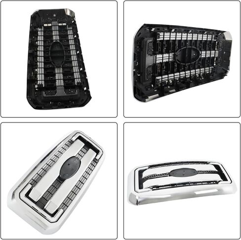 Front Chrome Grille Grill Replacement for 2011-2016 Super Duty F250 F350 F450 F550 in Saudi Arabia