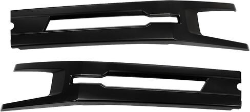 KUAFU Front Grill Compatible with 2019-2022 Chevy Chevrolet Silverado 1500 Bumper Upper Hood Grille Painted Black in Saudi Arabia