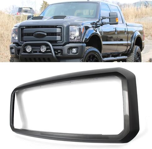 إطار المصبغة متوافق مع 2011-2016 Ford F-250 F-350 F-450 F-550 Super Duty Super Duty Chrome Frame Prape for BC3Z8200A/FO1202102 in Kuwait