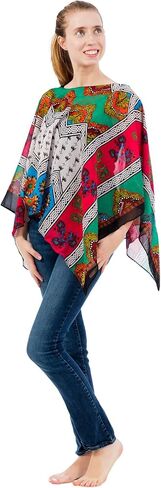 Up2date Fashion Women's Poncho Combo Packs, One Size (S-2X), Style Special-17 in Saudi Arabia