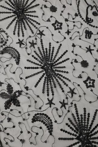 BABEYOND Shawl Wraps for Women, Sequin Stars Moons Shawls and Wraps for Evening Dresses Wedding in Kuwait