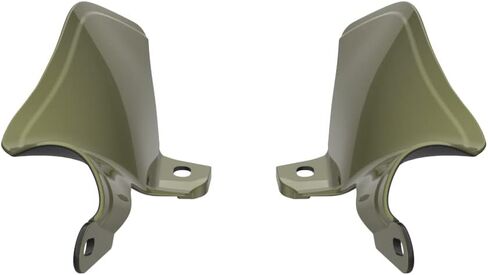 Advanblack Abs Plastic M8 Mid Frame Air Deflector for Harley 2018-Later M8 Lower Rider, Street Bob, Breakout, Deluxe, Fat Bob, Fat Boy, Heritage Classic, Sport Glide in Saudi Arabia