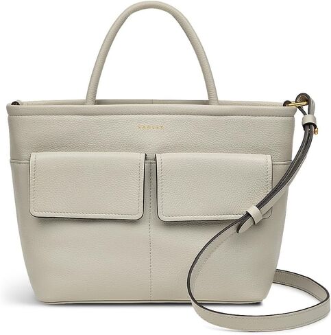 RADLEY London Brompton Crescent Women's Small Leather Ziptop Satchel Bag in Saudi Arabia