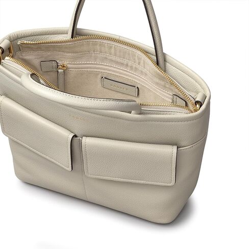 RADLEY London Brompton Crescent Women's Small Leather Ziptop Satchel Bag in Saudi Arabia