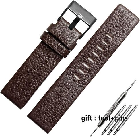 22mm 24mm 26mm 28mm 30mm watchale watchband for diesel DZ7259 DZ7256 DZ7265 Watch STRAP (اللون: قفل الذهب 10 مم ، الحجم: 32 مم) in Saudi Arabia