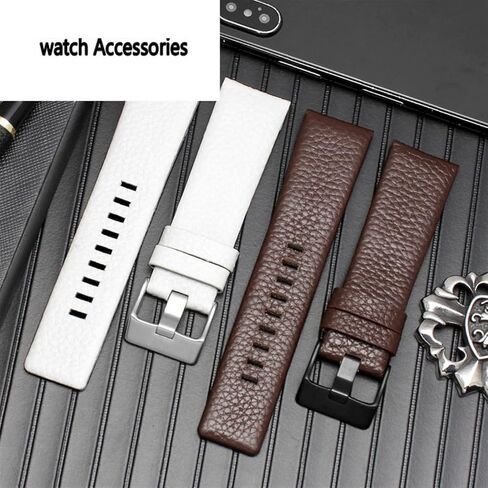22mm 24mm 26mm 28mm 30mm watchale watchband for diesel DZ7259 DZ7256 DZ7265 Watch STRAP (اللون: قفل الذهب 10 مم ، الحجم: 32 مم) in Saudi Arabia