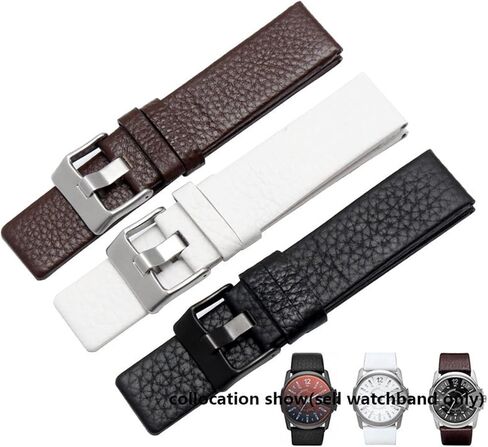 22mm 24mm 26mm 28mm 30mm watchale watchband for diesel DZ7259 DZ7256 DZ7265 Watch STRAP (اللون: قفل الذهب 10 مم ، الحجم: 32 مم) in Saudi Arabia