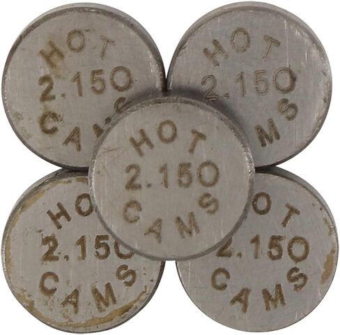 Hot Cams 5 Pack 7.48mm x 2.15mm Valve Shim Kits 5PK748215 Compatible With/Replacement For Honda CRF 150 RB Big Wheel 2016, Kawasaki KX 250 F 2004-2015, Suzuki RMZ 250 2004-2016 in Saudi Arabia