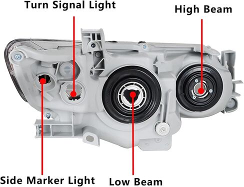 WFLNHB Headlights Assembly Replacement for Toyota Camry L/LE/XLE 2012-2014 Front Light Headlights Headlamps Passenger and Driver Side in Saudi Arabia