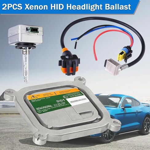 8A5Z-13C170-A الصابرات الأمامية Xenon متوافقة مع Ford Mustang Edge Escape Explorer F150 Flex Taurus 2010-2019 مع D3S Bulb in Saudi Arabia