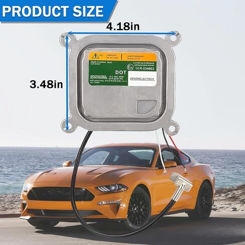 8A5Z-13C170-A الصابرات الأمامية Xenon متوافقة مع Ford Mustang Edge Escape Explorer F150 Flex Taurus 2010-2019 مع D3S Bulb in Saudi Arabia