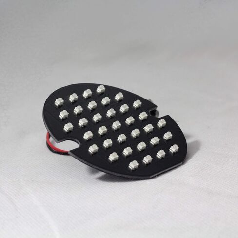أضواء النسر 3.25 3-1/4 بوصة على طراز مسطح LED الإشارات المنعطفات المتوافقة مع الدراجات النارية Harley Davidson (إضافة عدسات واضحة) in Kuwait