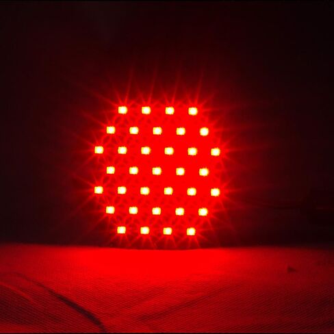 أضواء النسر 3.25 3-1/4 بوصة على طراز مسطح LED الإشارات المنعطفات المتوافقة مع الدراجات النارية Harley Davidson (إضافة عدسات واضحة) in Kuwait