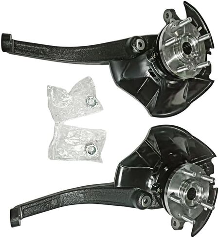 Pair Front Wheel Hub Bearing Knuckle Assembly for 2006 2007 2008 2009 2000 2010 Hyundai Sonata 3.3L LK107,LK108,51715-3K550,51716-3K550 in Saudi Arabia