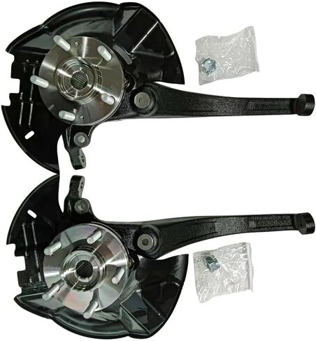 Pair Front Wheel Hub Bearing Knuckle Assembly for 2006 2007 2008 2009 2000 2010 Hyundai Sonata 3.3L LK107,LK108,51715-3K550,51716-3K550 in Saudi Arabia
