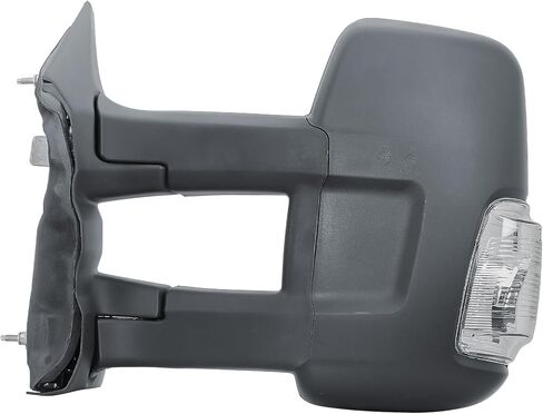 Replacement Driver Left Side Door Mirror Long Extension View Tow Mirror Power and Heated with Signal Light Indicator for Ford Transit 150 250 350 from 2010 to 2024 in Saudi Arabia