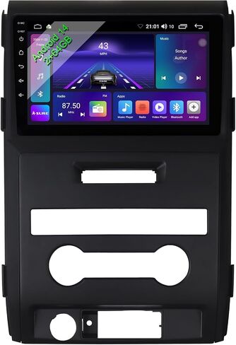 ASURE 2024 New Car Stereo Radio Upgrade for Ford F150 2009-2012 Manual AC,9 inch 8Core 4+64GB Android System Car Dash GPS Navigation Unit,Wireless Carplay Android Auto,1280x720 Touchscreen in Saudi Arabia
