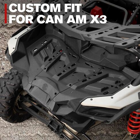 مجموعة رف الأمتعة الخلفية A & UTV Pro لـ CAN AM Maverick X3 MAX R Turbo R RR 2017-2025 ، إكسسوارات حاملة سرير تخزين سرير تخزين البضائع ، استبدال OEM # 715006590 ، 715005711 ، أسود ، مجموعة واحدة in Saudi Arabia