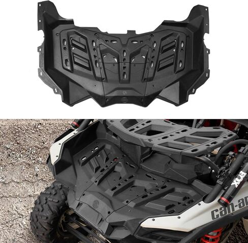 مجموعة رف الأمتعة الخلفية A & UTV Pro لـ CAN AM Maverick X3 MAX R Turbo R RR 2017-2025 ، إكسسوارات حاملة سرير تخزين سرير تخزين البضائع ، استبدال OEM # 715006590 ، 715005711 ، أسود ، مجموعة واحدة in Saudi Arabia
