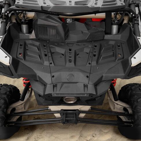 مجموعة رف الأمتعة الخلفية A & UTV Pro لـ CAN AM Maverick X3 MAX R Turbo R RR 2017-2025 ، إكسسوارات حاملة سرير تخزين سرير تخزين البضائع ، استبدال OEM # 715006590 ، 715005711 ، أسود ، مجموعة واحدة in Saudi Arabia