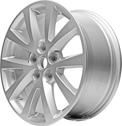 New 18x8" 18 Inch Painted Silver Aluminum Alloy Wheel Rim for 2013 2014 2015 Chevrolet Malibu | ALY05560U20N | Direct Fit - OE Stock Specs in Saudi Arabia
