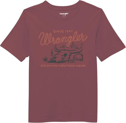 Wrangler Wild Ginger Heather Boys Graphic Knit T-Shirt 112361854 in Saudi Arabia