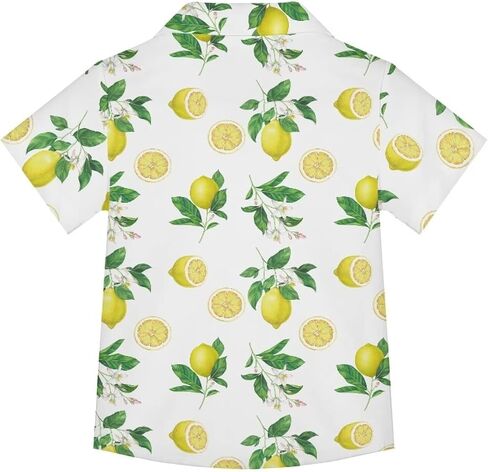 Boys Cute Hawaiian Shirts for Summer Vacation Comfy Short Sleeve V Neck Button Down Shirt Kids Beach Outfits in Kuwait