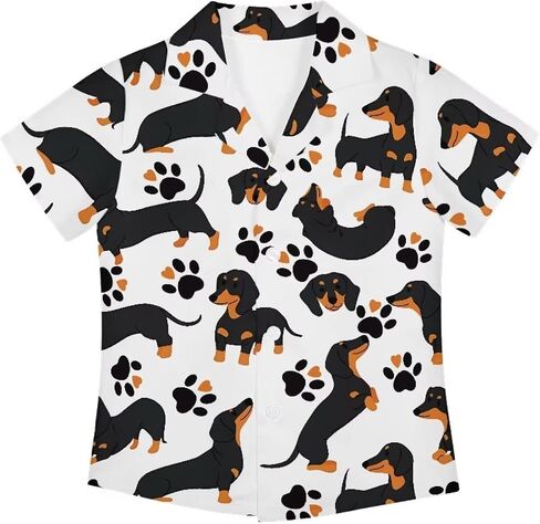 Boys Cute Hawaiian Shirts for Summer Vacation Comfy Short Sleeve V Neck Button Down Shirt Kids Beach Outfits in Kuwait