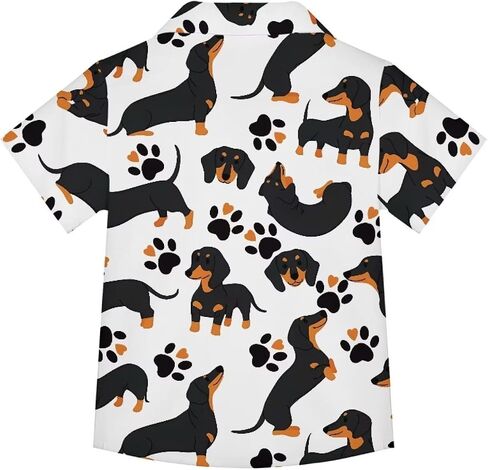 Boys Cute Hawaiian Shirts for Summer Vacation Comfy Short Sleeve V Neck Button Down Shirt Kids Beach Outfits in Kuwait