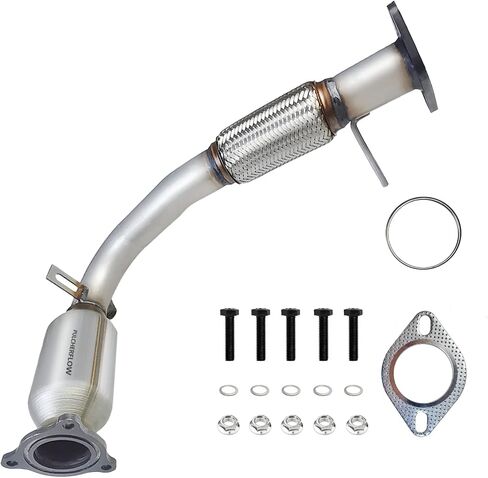 Front & Rear Catalytic Converter Compatible with 2010-2017 Chevrolet Equinox 2010-2014 GMC Terrain 2.4L Catalytic Convertor High Performance (EPA Compliant) in Saudi Arabia