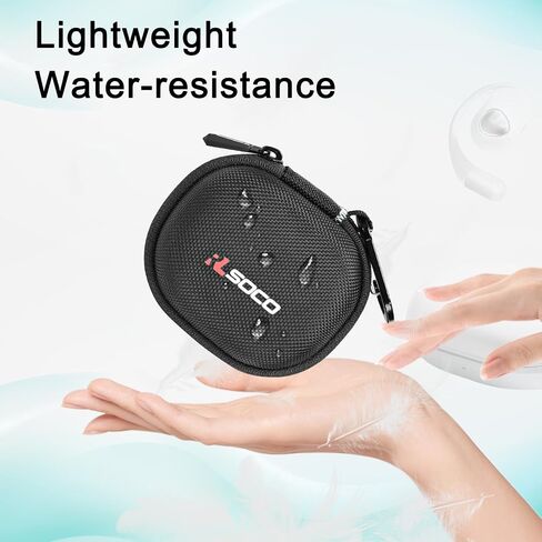 حقيبة حمل RLSOCO لسماعات Anker Soundcore AeroFit Pro المفتوحة للأذن (أسود) in Saudi Arabia
