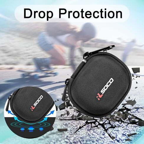 حقيبة حمل RLSOCO لسماعات Anker Soundcore AeroFit Pro المفتوحة للأذن (أسود) in Saudi Arabia